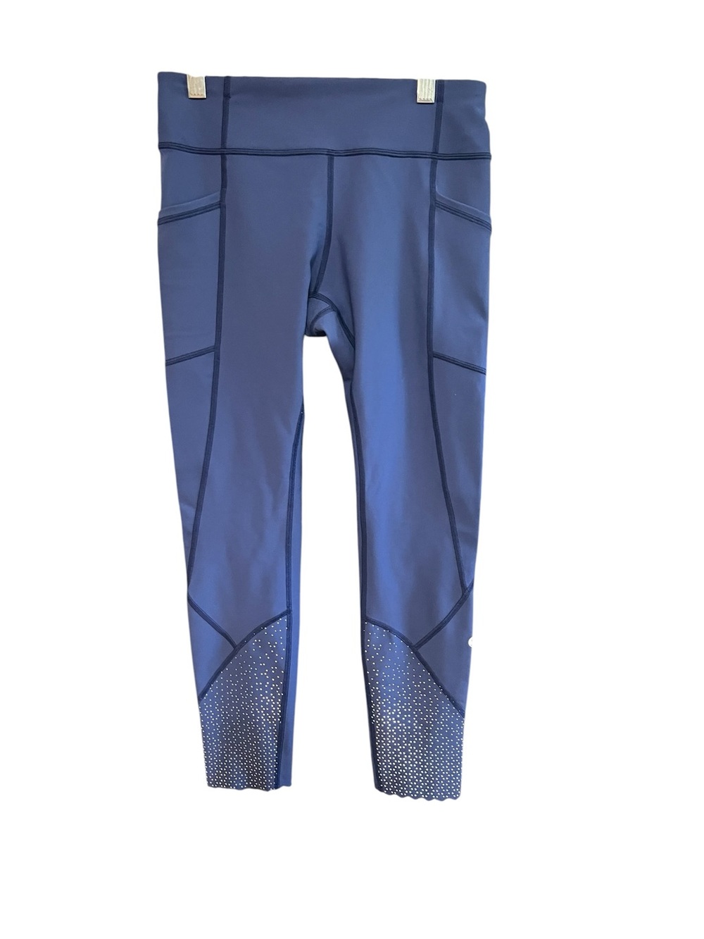 lululemon athletica Navy Leggings with Cropped Hem